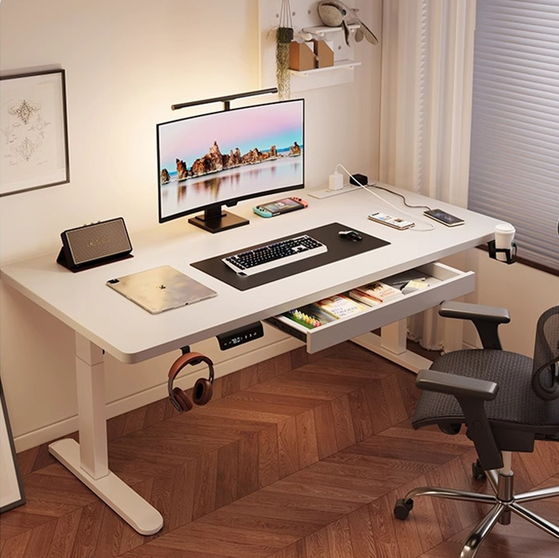 Setup Desk Monitor - مكتب كهربائي حديث قابل للتعديل بمحركين