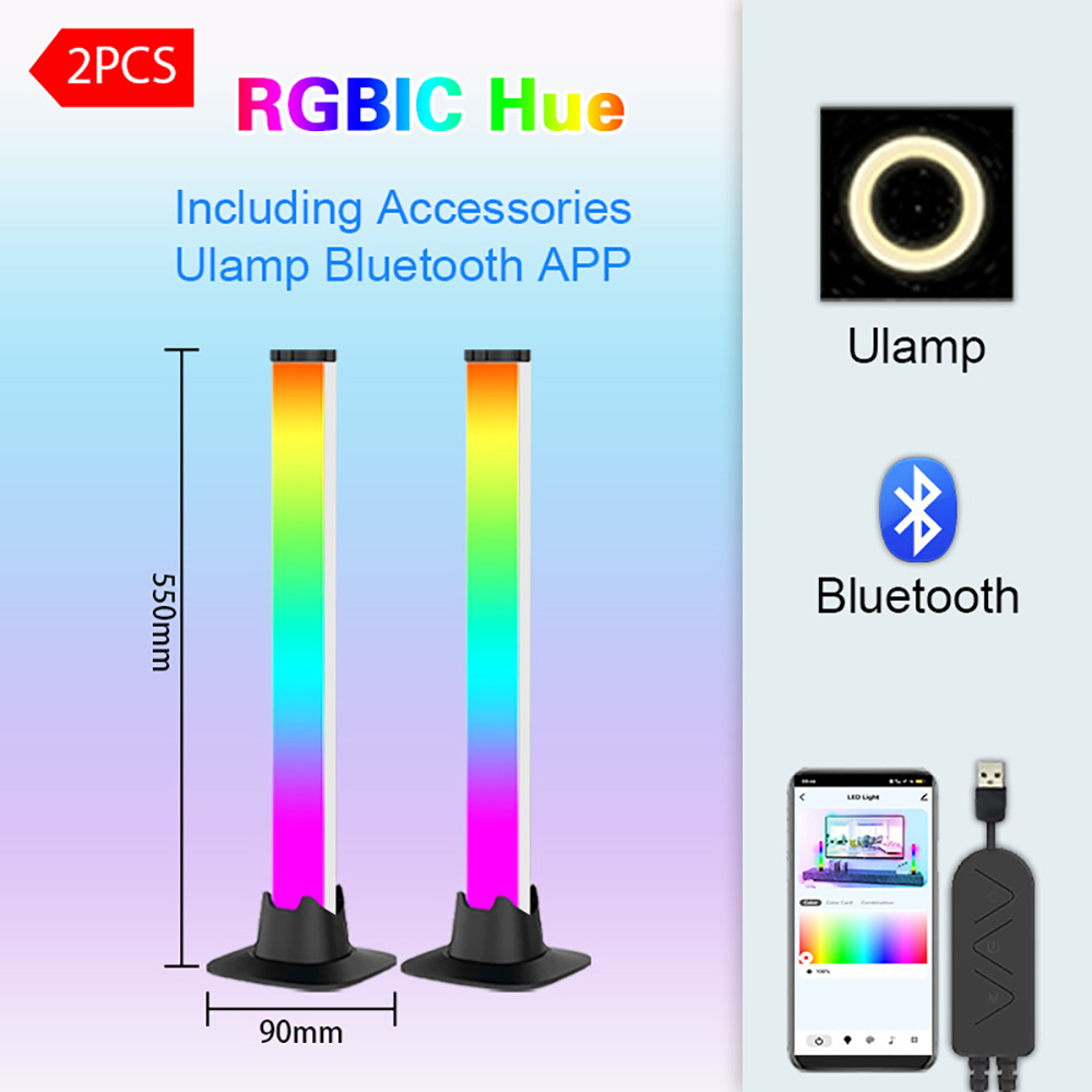 شريط إضاءة LED ذكي بتقنية RGB  - مراجعة Desk Setup With Tv وسعره