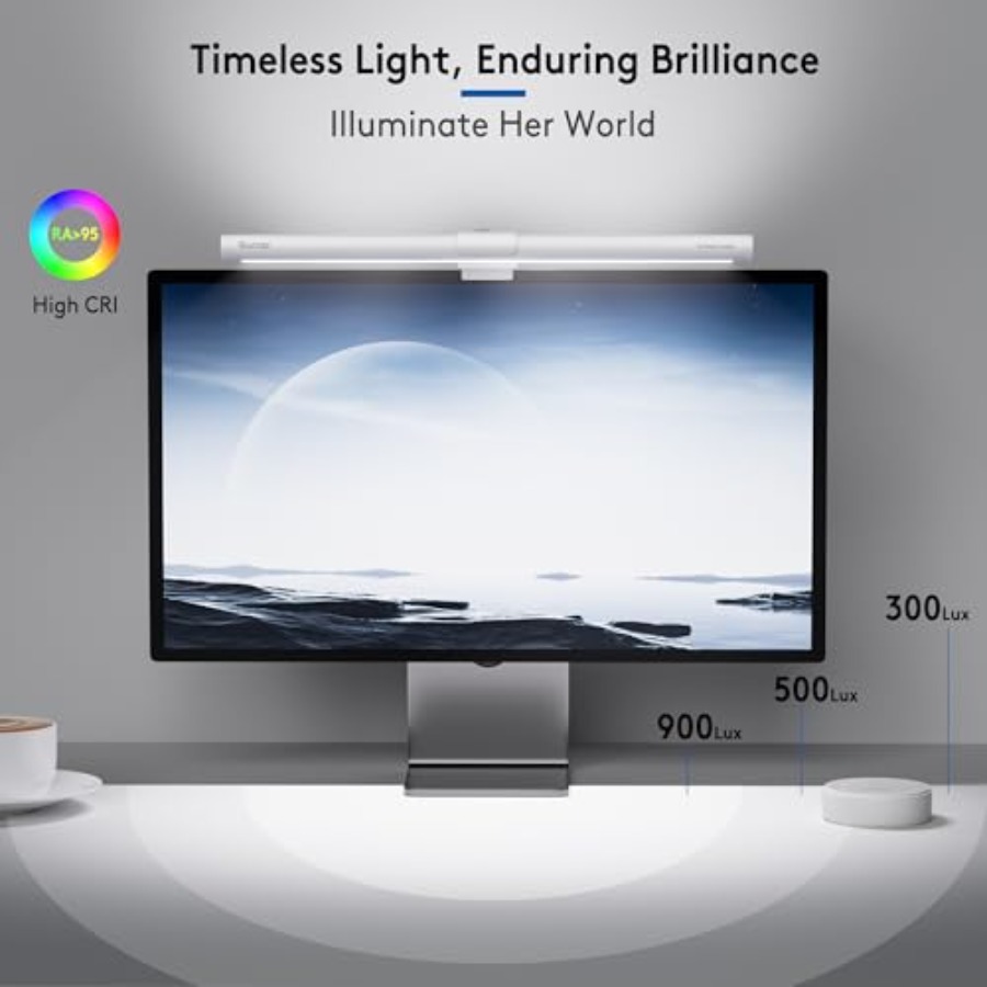 شريط إضاءة للشاشة مع جهاز تحكم - مراجعة Setup Desk Monitor وسعره