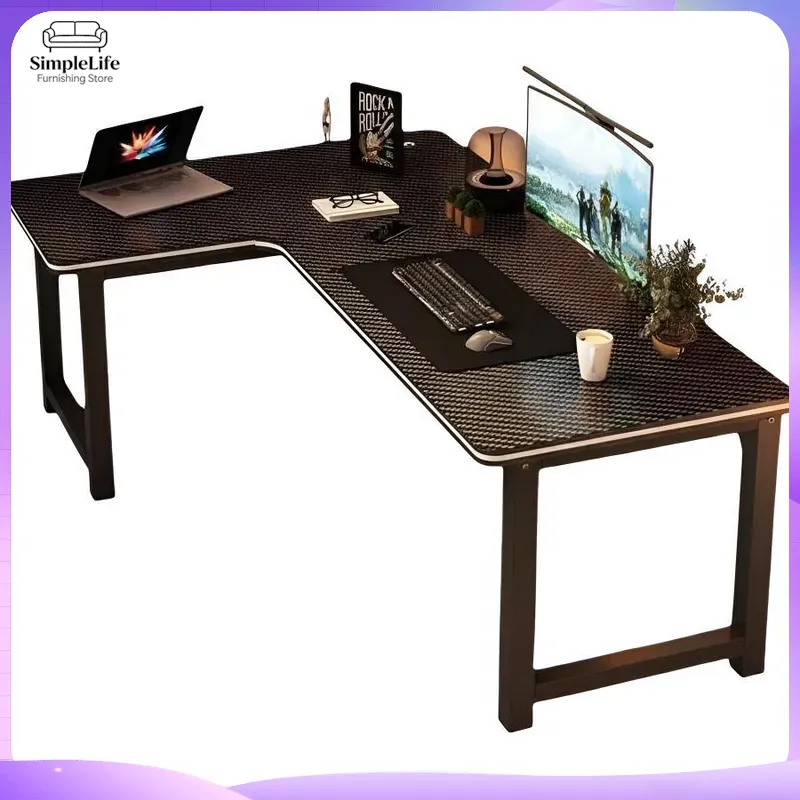 مكتب ألعاب زاوي مع رف تخزين لج - مراجعة Setup Desk Monitor وسعره