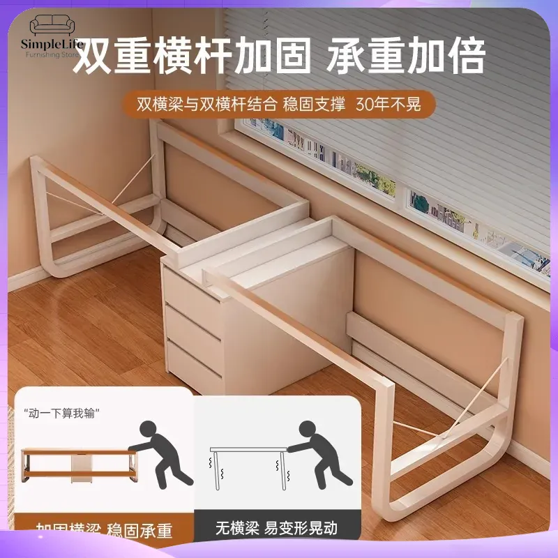 مكتب كمبيوتر مزدوج للمنزل والم - مراجعة Desk Setup L Shaped وسعره